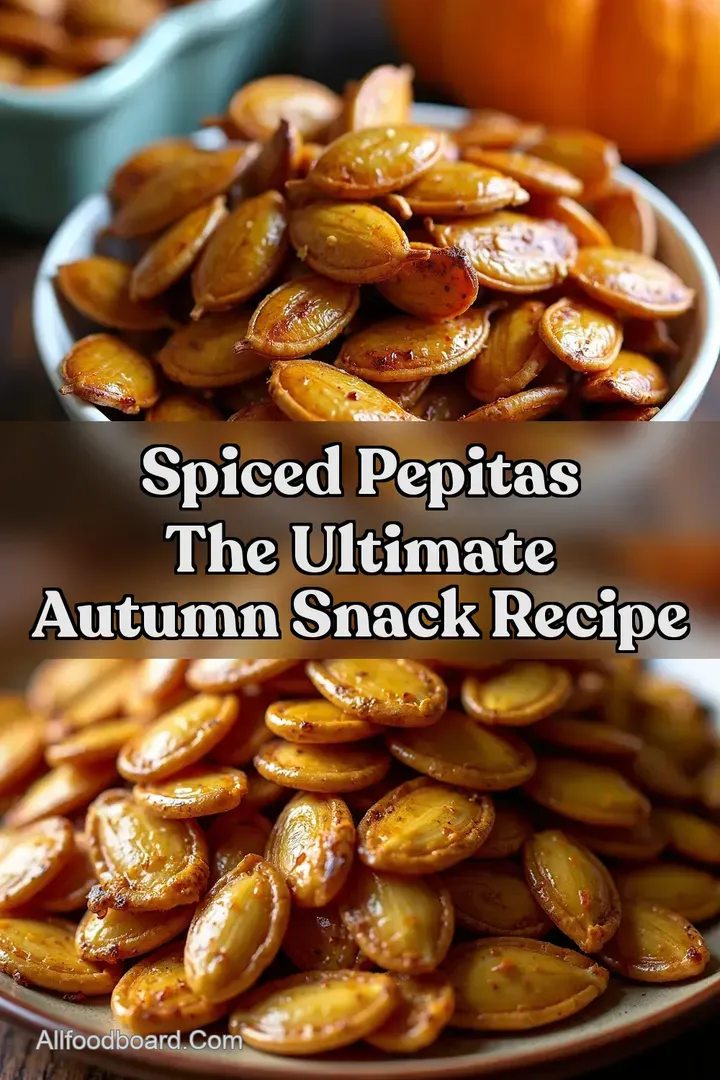 Spiced Pepitas The Ultimate Autumn Snack Recipe : PIN FOR LATER Spiced Pepitas The Ultimate Autumn Snack Recipe