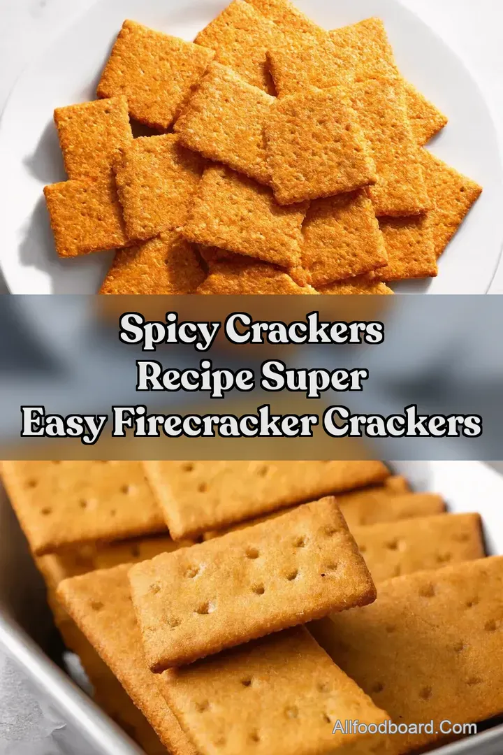 Spicy Crackers Recipe Super Easy Firecracker Crackers