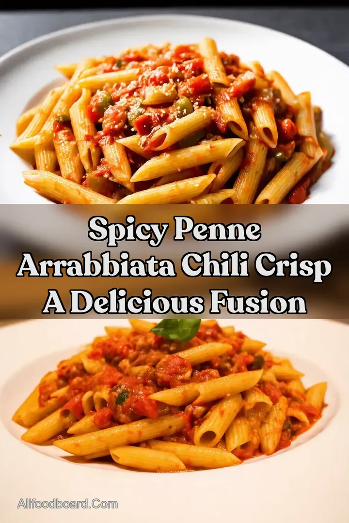 Spicy Penne Arrabbiata Chili Crisp A Delicious Fusion