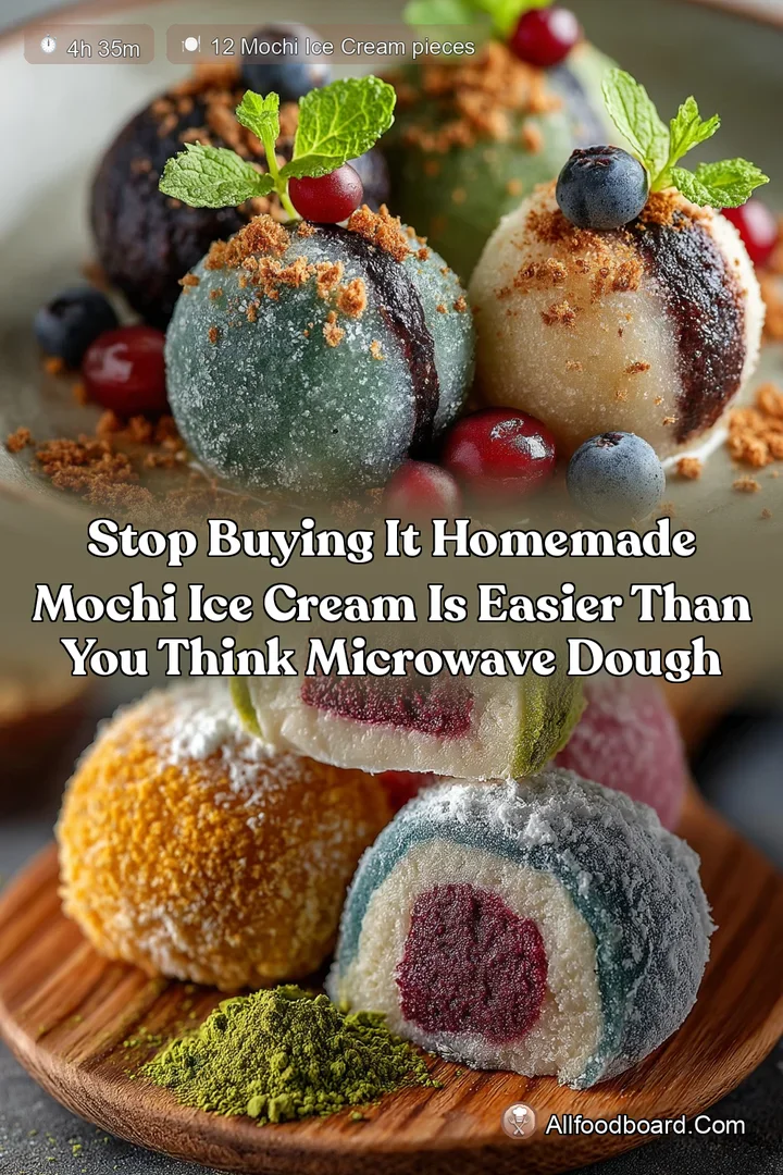 Stop Buying It Homemade Mochi Ice Cream Is Easier Than You Think Microwave Dough
