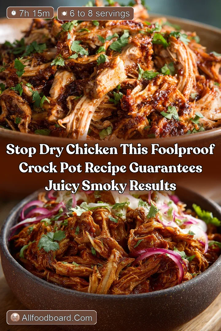 Stop Dry Chicken This Foolproof Crock Pot Recipe Guarantees Juicy Smoky Results