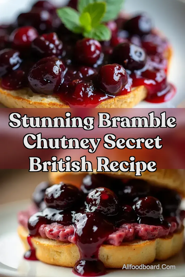 Stunning Bramble Chutney Secret British Recipe : PIN FOR LATER Stunning Bramble Chutney Secret British Recipe