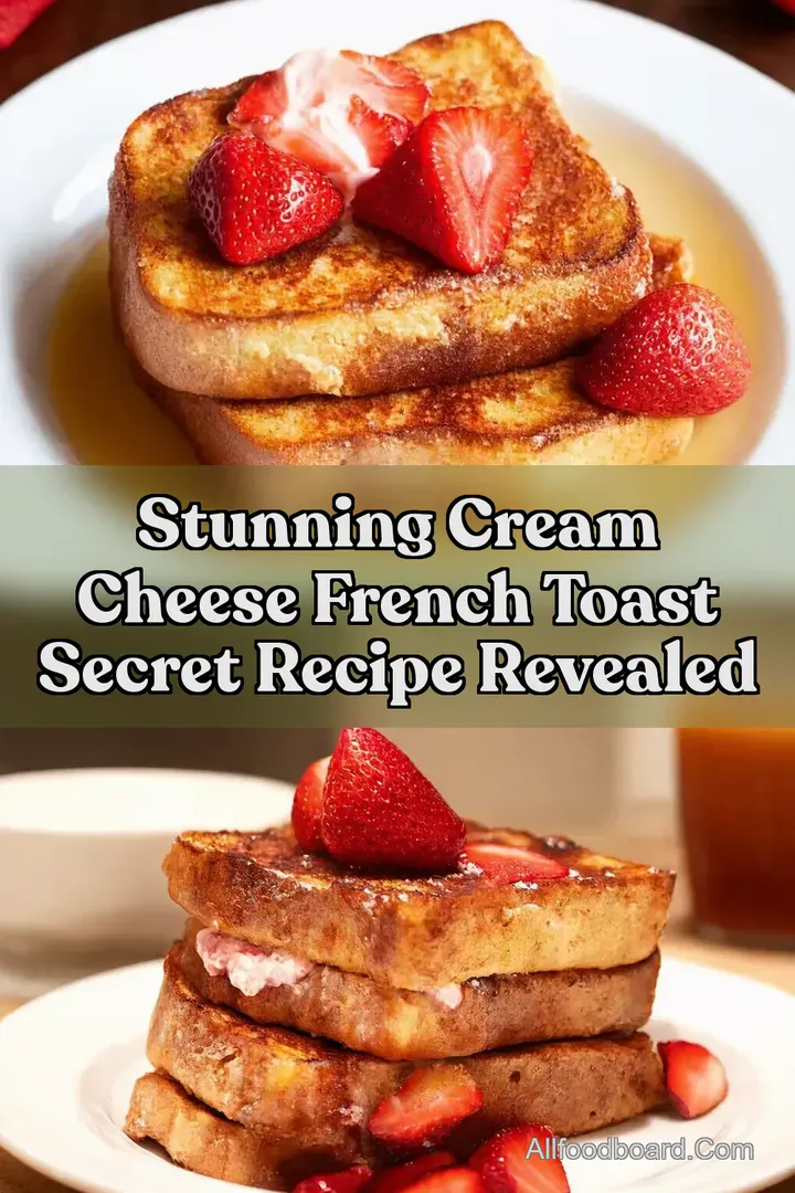 Stunning Cream Cheese French Toast Secret Recipe Revealed