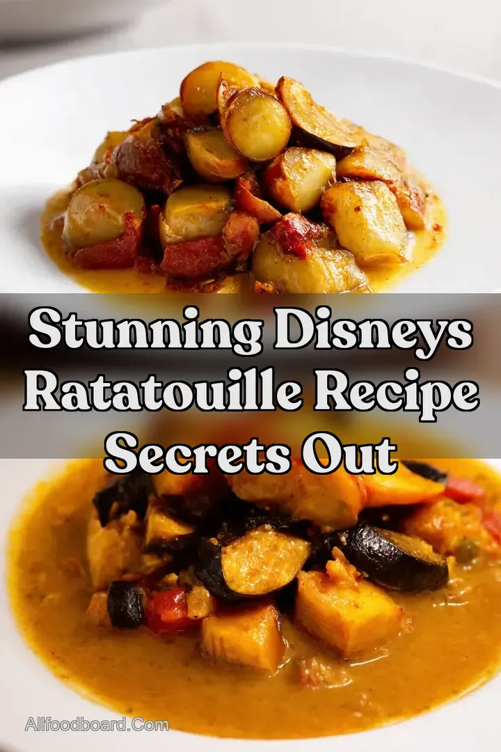 Stunning Disneys Ratatouille Recipe Secrets Out : PIN FOR LATER Stunning Disneys Ratatouille Recipe Secrets Out
