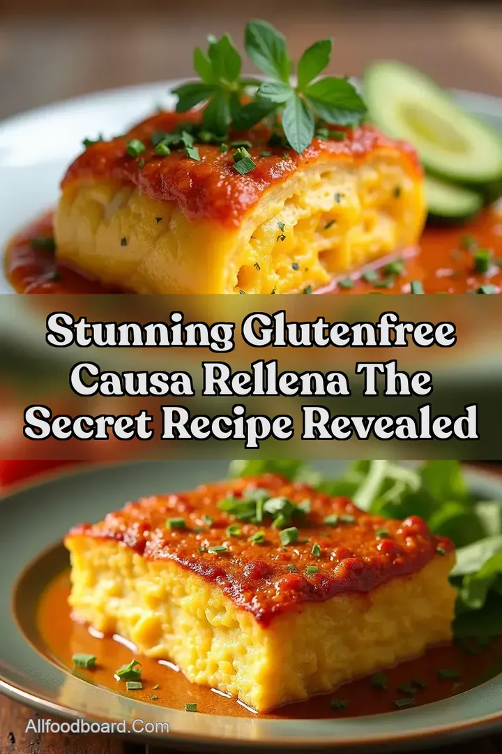 Stunning GlutenFree Causa Rellena The Secret Recipe Revealed