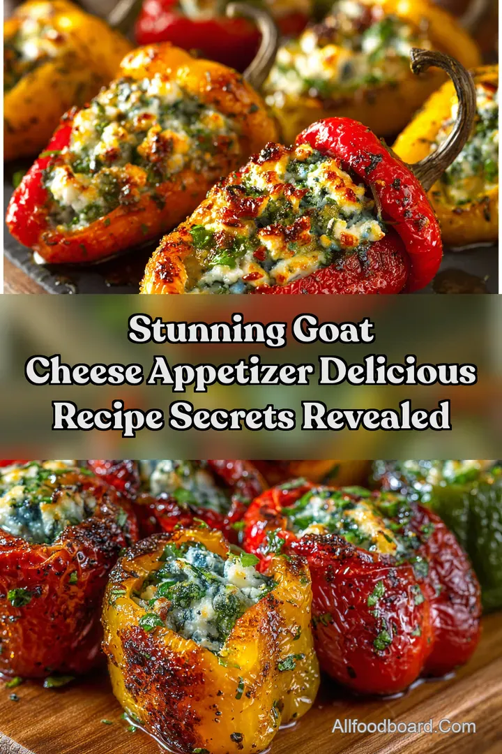 Stunning Goat Cheese Appetizer Delicious Recipe Secrets Revealed