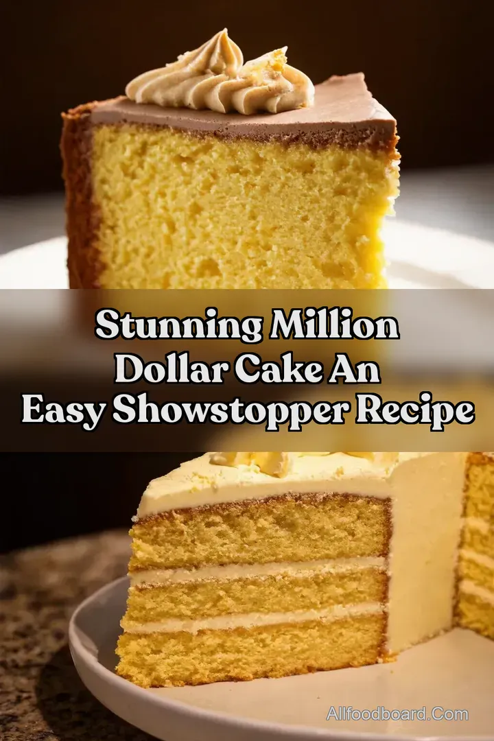 Stunning Million Dollar Cake An Easy Showstopper Recipe