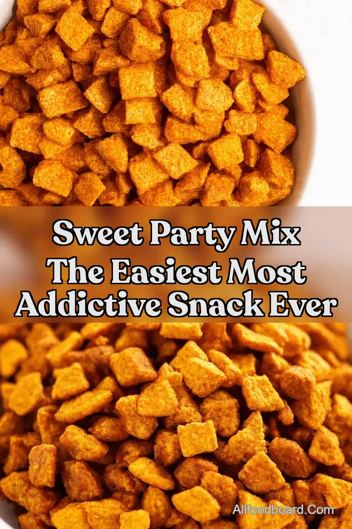 Sweet Party Mix The Easiest Most Addictive Snack Ever : PIN FOR LATER Sweet Party Mix The Easiest Most Addictive Snack Ever