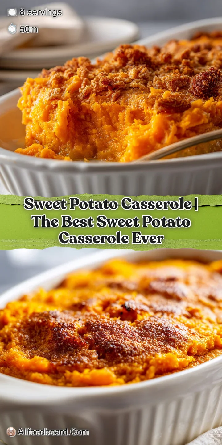 Extreme close-up of charred marshmallow swirls atop a creamy, bright orange sweet potato mash with steam rising.