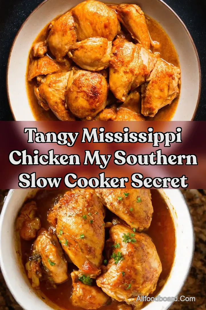 Tangy Mississippi Chicken My Southern Slow Cooker Secret