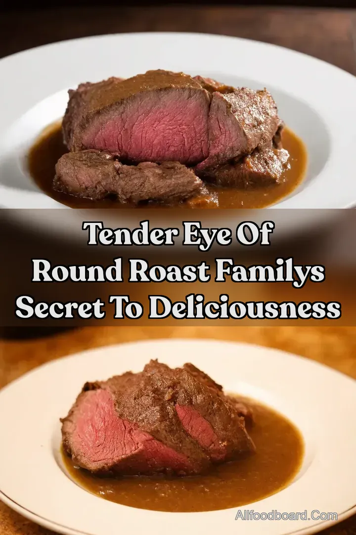Tender Eye of Round Roast Familys Secret to Deliciousness : PIN FOR LATER Tender Eye of Round Roast Familys Secret to Deliciousness