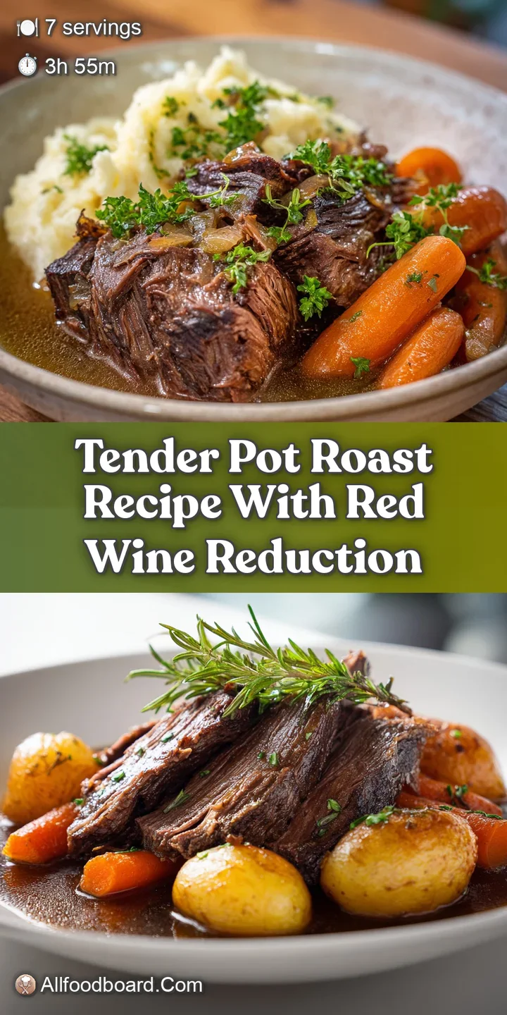 Close-up view of glistening, shredded pot roast, dripping with flavorful gravy, promising a comforting and satisfying meal.