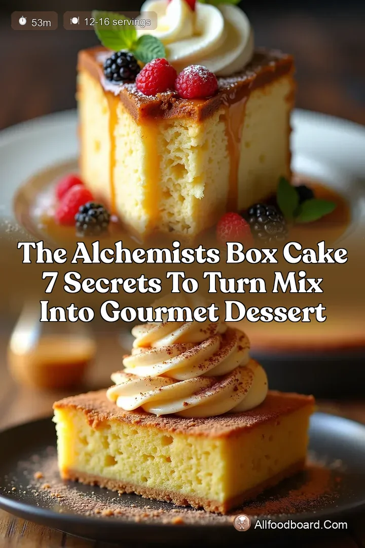 The Alchemists Box Cake 7 Secrets to Turn Mix into Gourmet Dessert