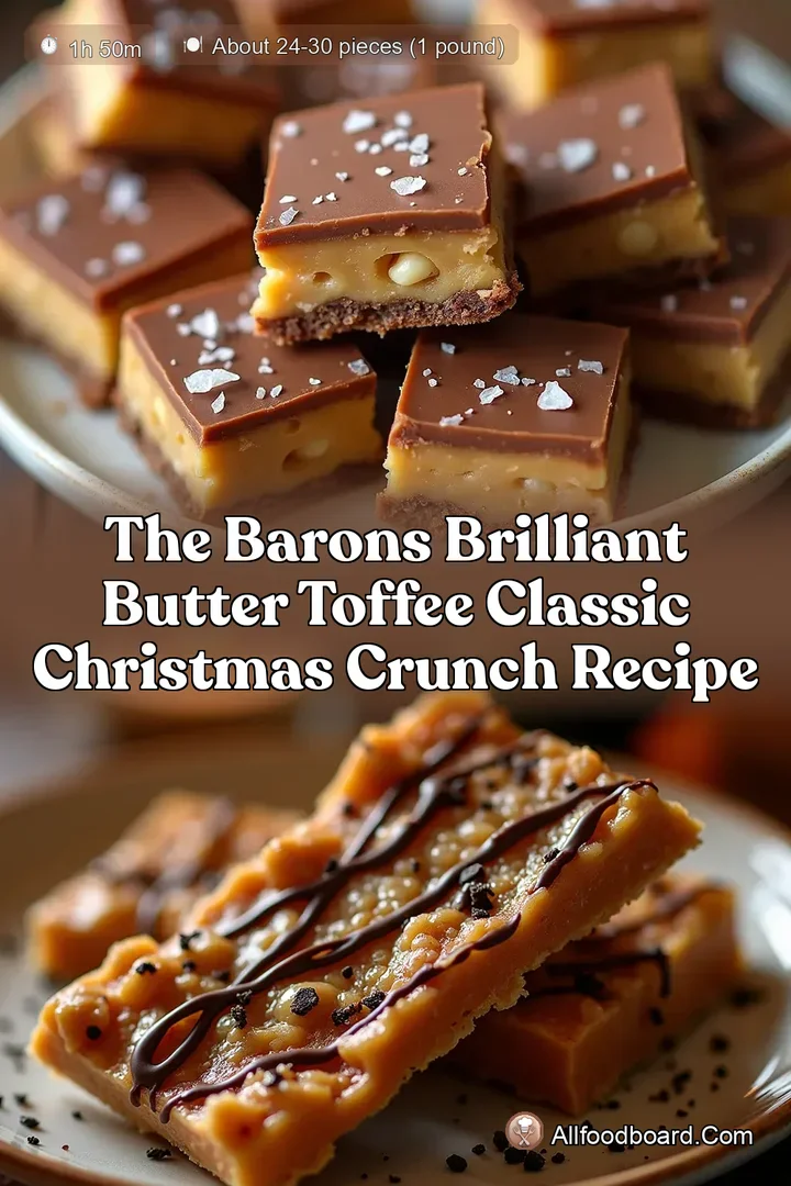 The Barons Brilliant Butter Toffee Classic Christmas Crunch Recipe