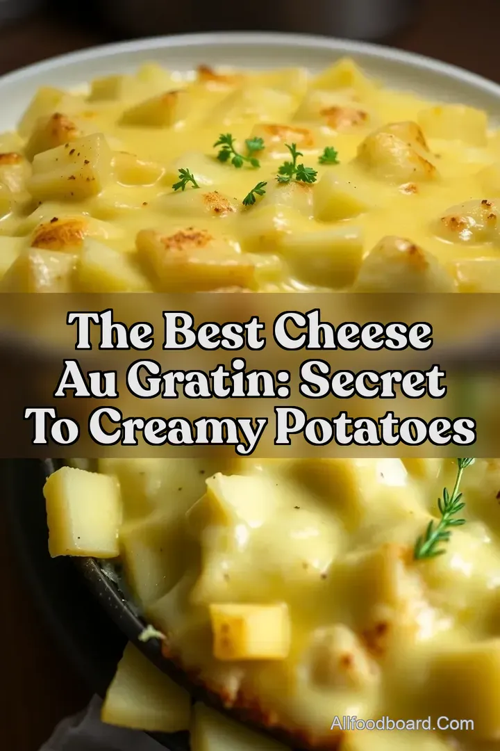 The BEST Cheese Au Gratin: Secret To Creamy Potatoes