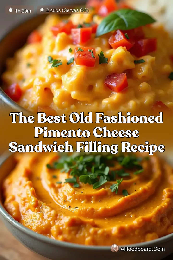 The Best Old Fashioned Pimento Cheese Sandwich Filling Recipe