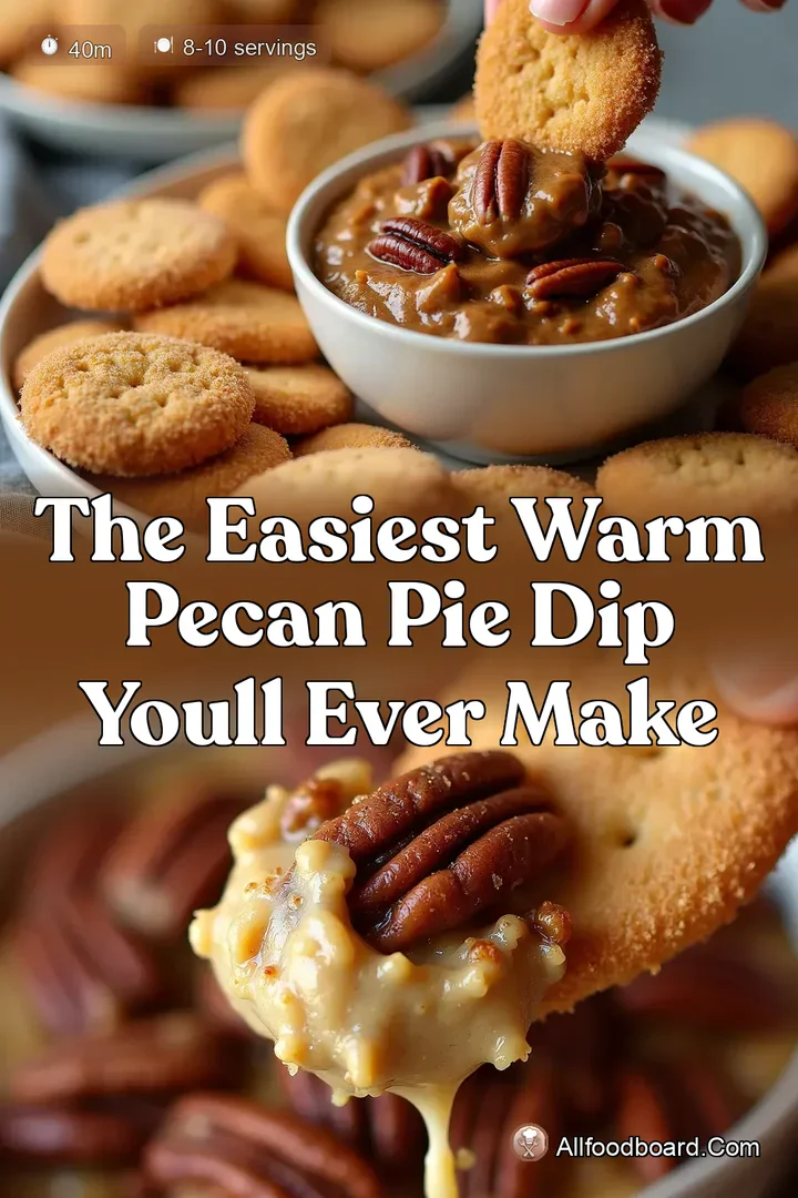 The Easiest Warm Pecan Pie Dip Youll Ever Make