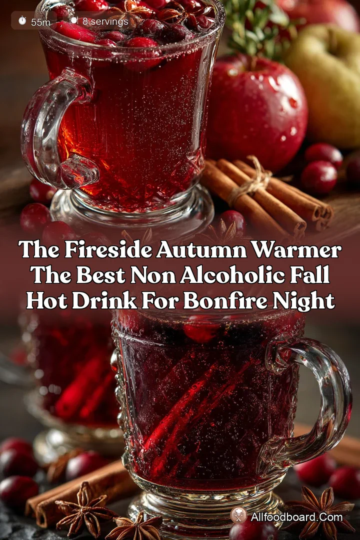 The Fireside Autumn Warmer The Best Non Alcoholic Fall Hot Drink for Bonfire Night