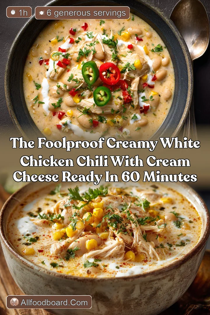 The Foolproof Creamy White Chicken Chili with Cream Cheese Ready in 60 Minutes