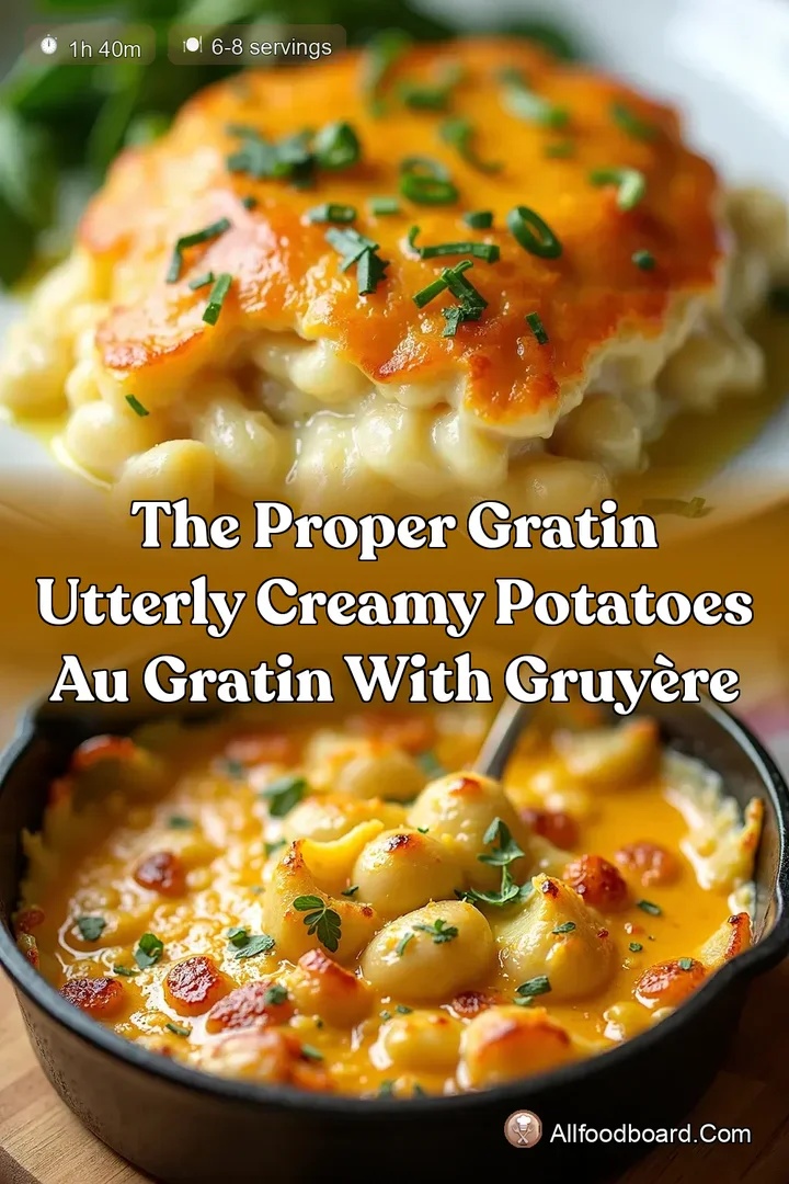The Proper Gratin Utterly Creamy Potatoes Au Gratin with Gruy&egrave;re
