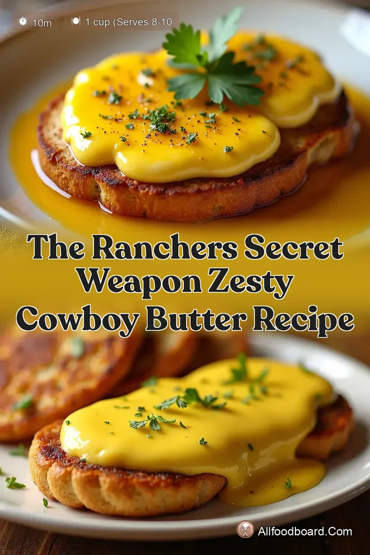 The Ranchers Secret Weapon Zesty Cowboy Butter Recipe