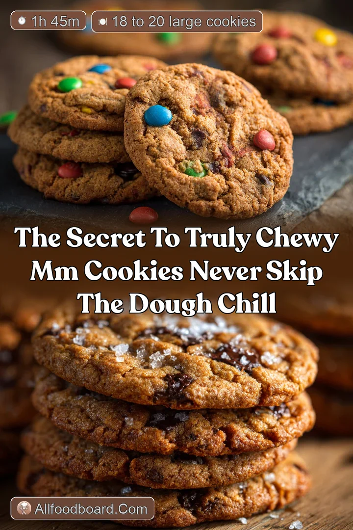 The secret to truly Chewy MM Cookies Never Skip the Dough Chill