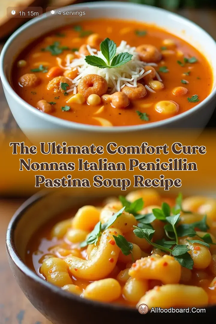 The Ultimate Comfort Cure Nonnas Italian Penicillin Pastina Soup Recipe