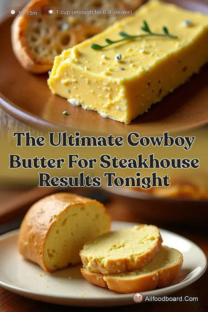 The Ultimate Cowboy Butter for Steakhouse Results Tonight