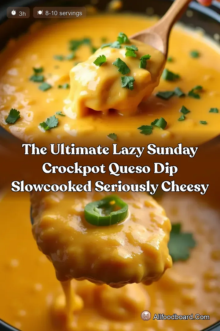 The Ultimate Lazy Sunday Crockpot Queso Dip SlowCooked Seriously Cheesy
