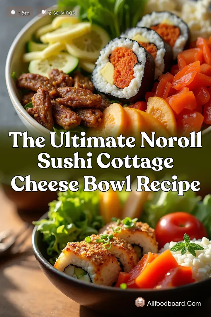 The Ultimate NoRoll Sushi Cottage Cheese Bowl Recipe