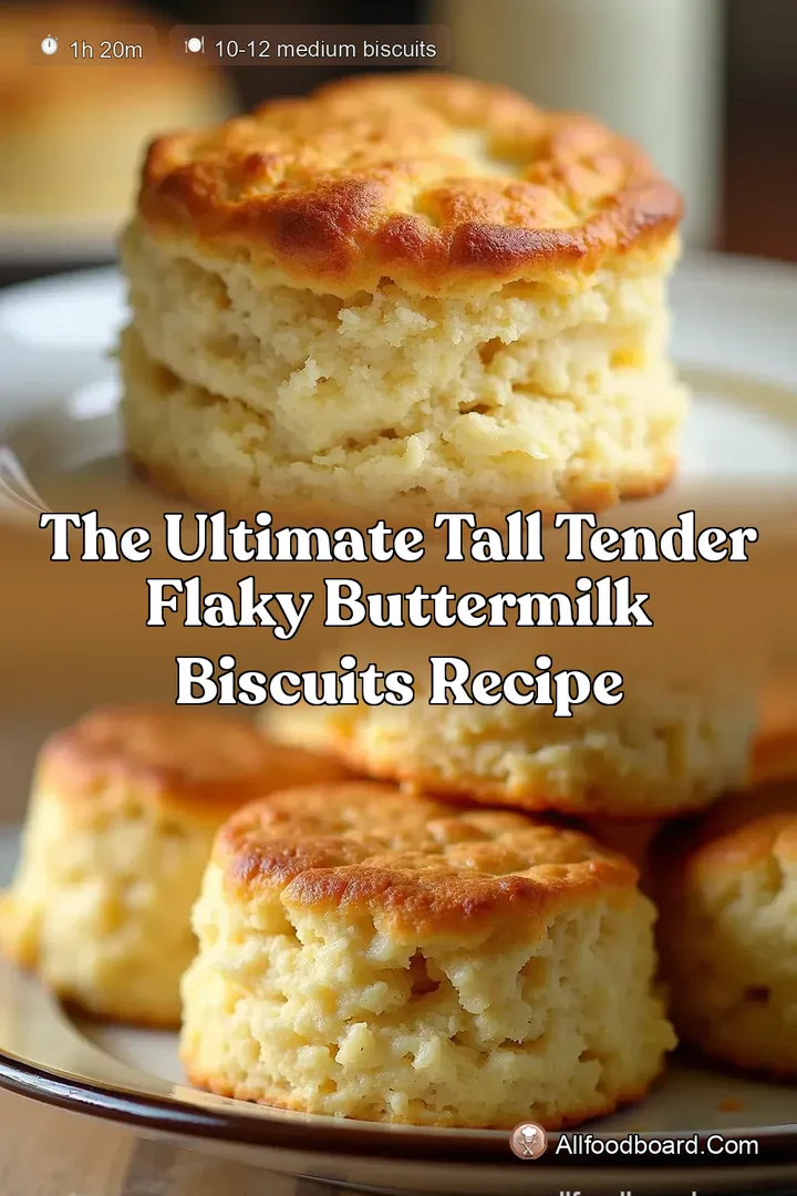 The Ultimate Tall Tender Flaky Buttermilk Biscuits Recipe