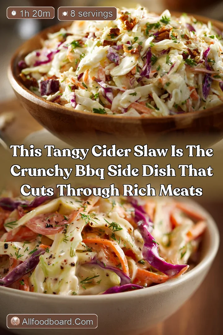 This Tangy Cider Slaw is the Crunchy BBQ Side Dish That Cuts Through Rich Meats