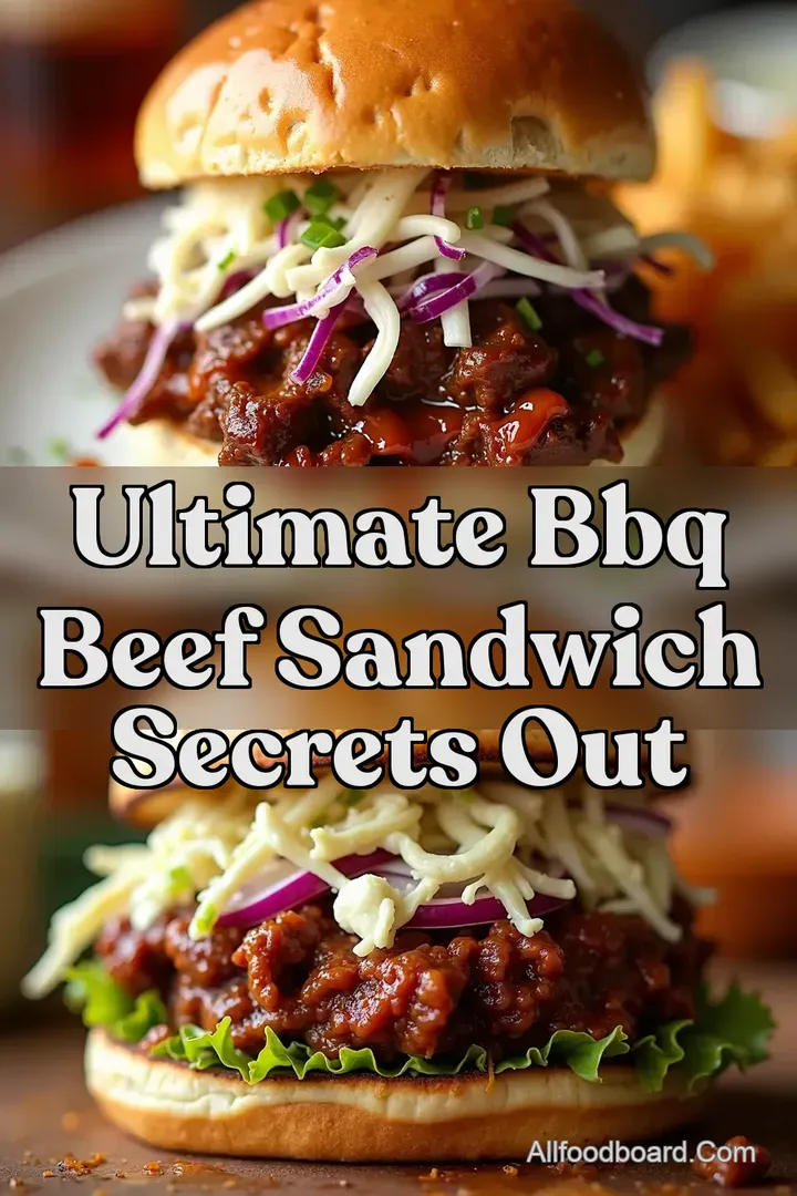 Ultimate BBQ Beef Sandwich Secrets Out : PIN FOR LATER Ultimate BBQ Beef Sandwich Secrets Out