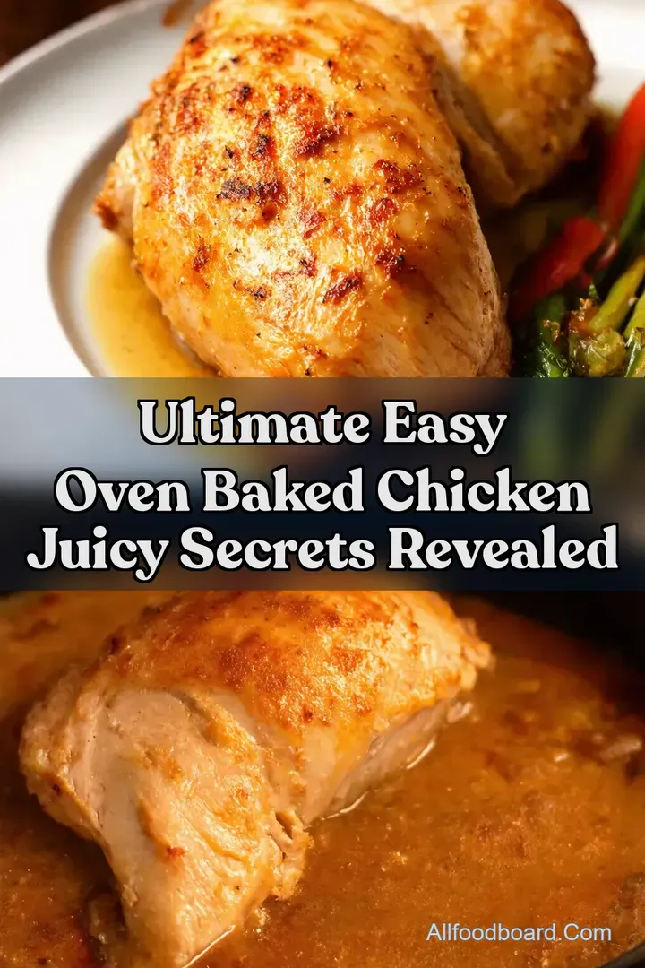 Ultimate Easy Oven Baked Chicken Juicy Secrets Revealed