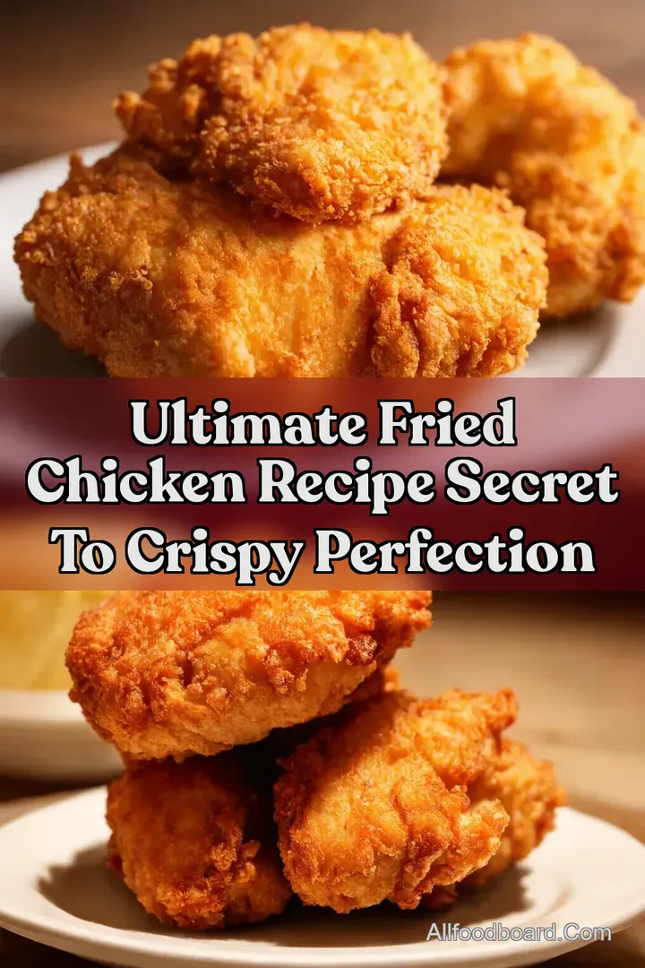 Ultimate Fried Chicken Recipe Secret To Crispy Perfection : PIN FOR LATER Ultimate Fried Chicken Recipe Secret To Crispy Perfection