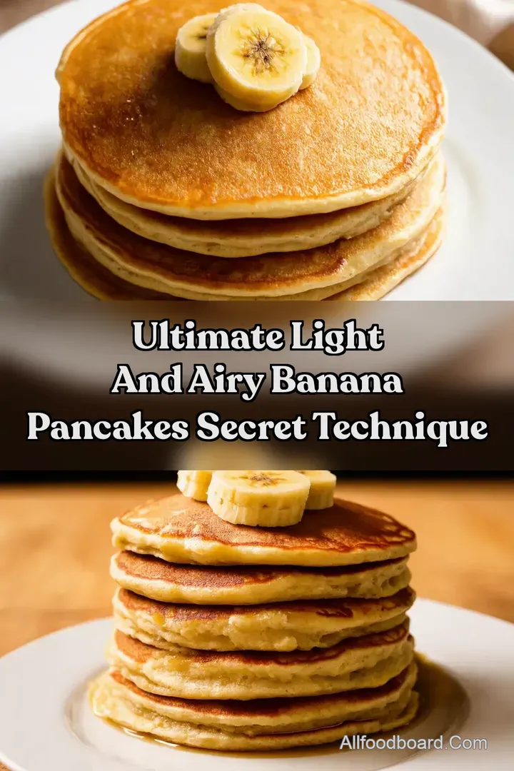 Ultimate Light and Airy Banana Pancakes Secret Technique