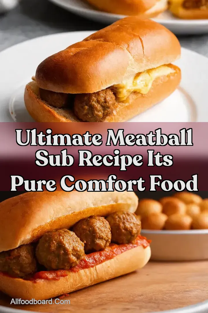 Ultimate Meatball Sub Recipe Its Pure Comfort Food : PIN FOR LATER Ultimate Meatball Sub Recipe Its Pure Comfort Food