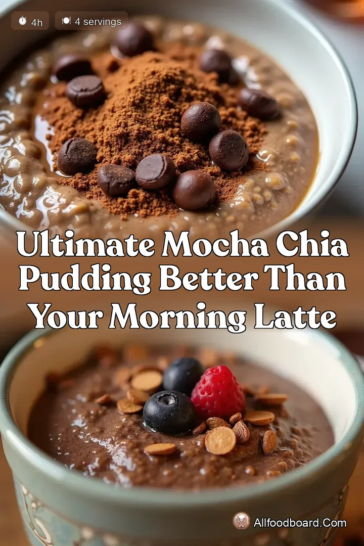 Ultimate Mocha Chia Pudding Better Than Your Morning Latte