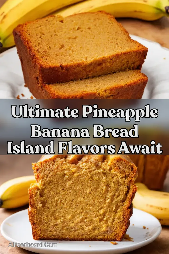 Ultimate Pineapple Banana Bread Island Flavors Await
