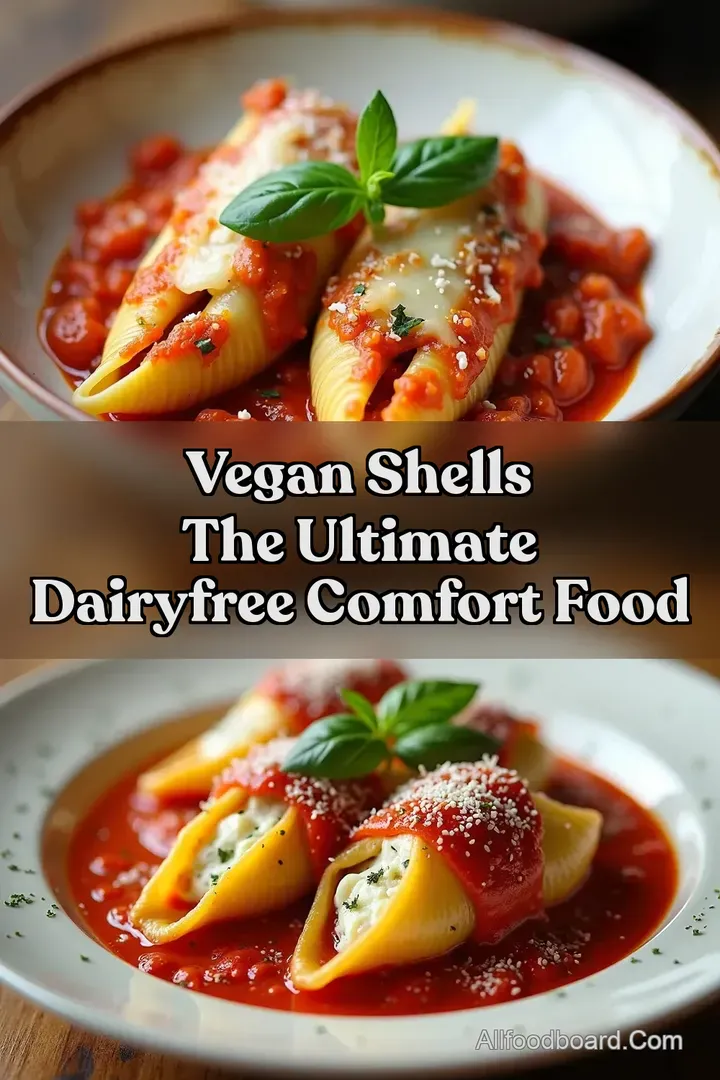 Vegan Shells The Ultimate DairyFree Comfort Food
