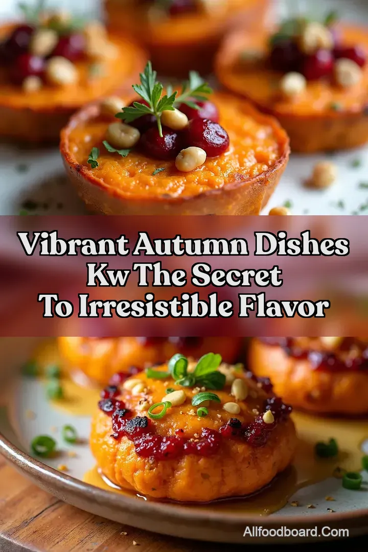 Vibrant Autumn Dishes kw The Secret To Irresistible Flavor