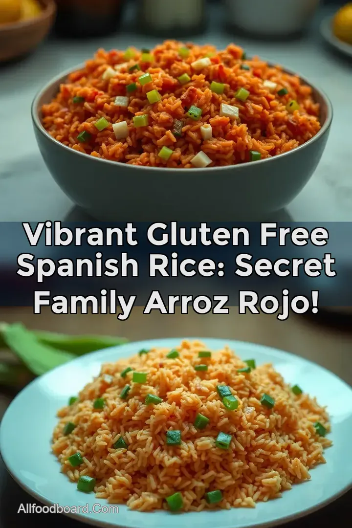 Vibrant Gluten Free Spanish Rice: Secret Family Arroz Rojo!
