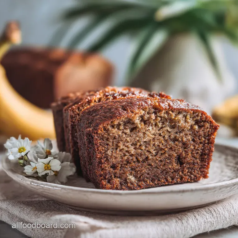 Delicious Banana Bread With 2 Bananas