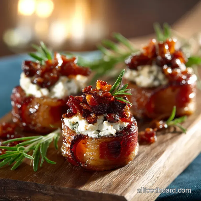 3 Ingredient Appetizer Recipes: The Cheeky Bacon Goat Cheese Dates