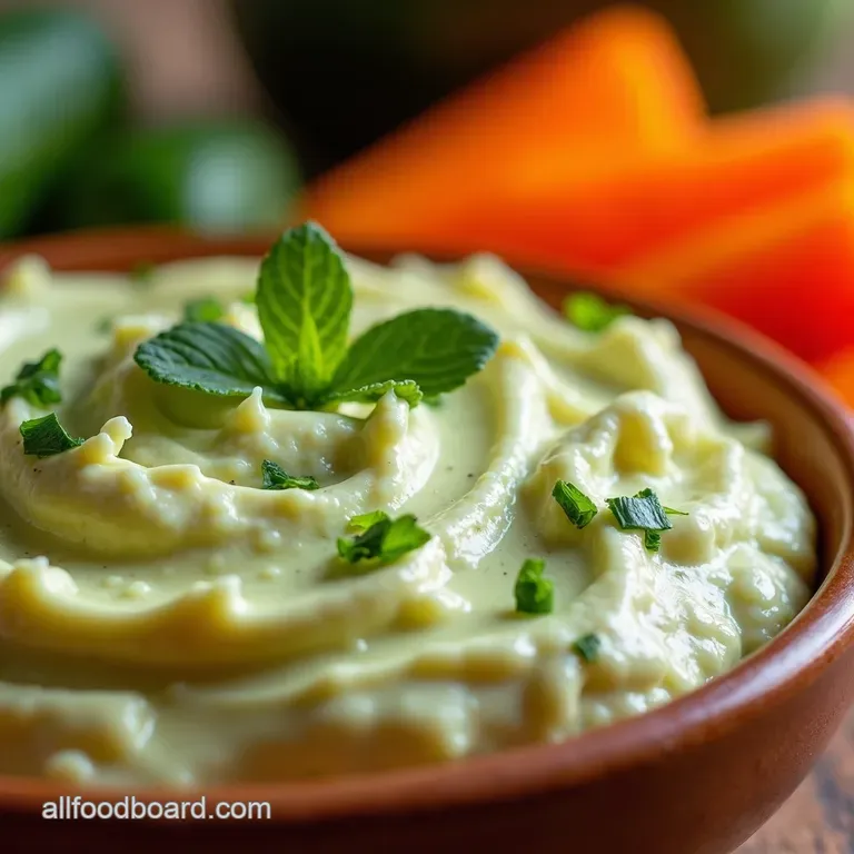 4Ingredient Zucchini Dip Simple Summery and Seriously Good presentation