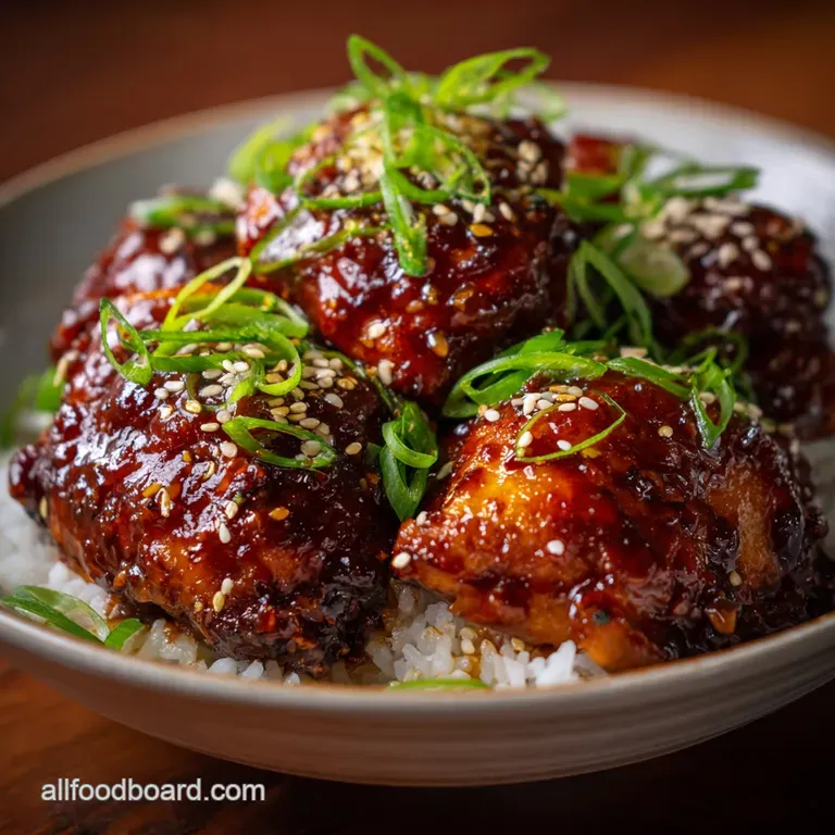 The FiveIngredient Set It and Forget It Honey Garlic Chicken