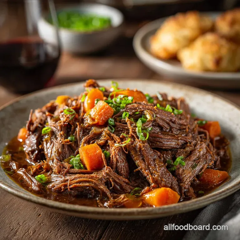 Instant Pot Recipes 5 Ingredient Pubstyle Shredded Beef Dinner Cheat presentation