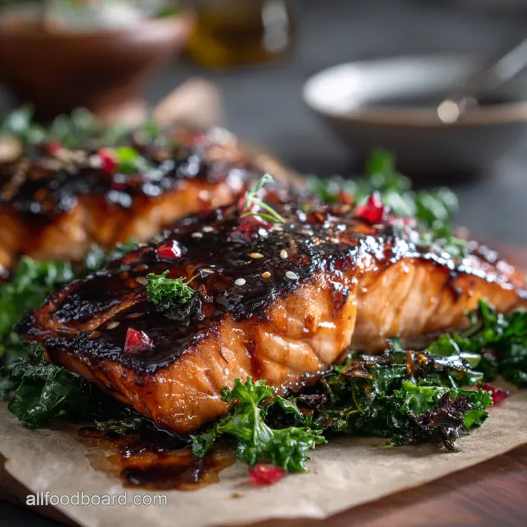 Sticky Balsamic Salmon Bake The 5Ingredient Mediterranean Marvel