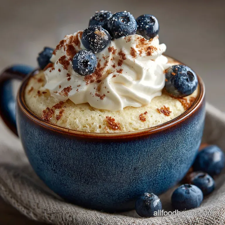 The Speedy Pudd 5Minute Classic Vanilla Mug Cake