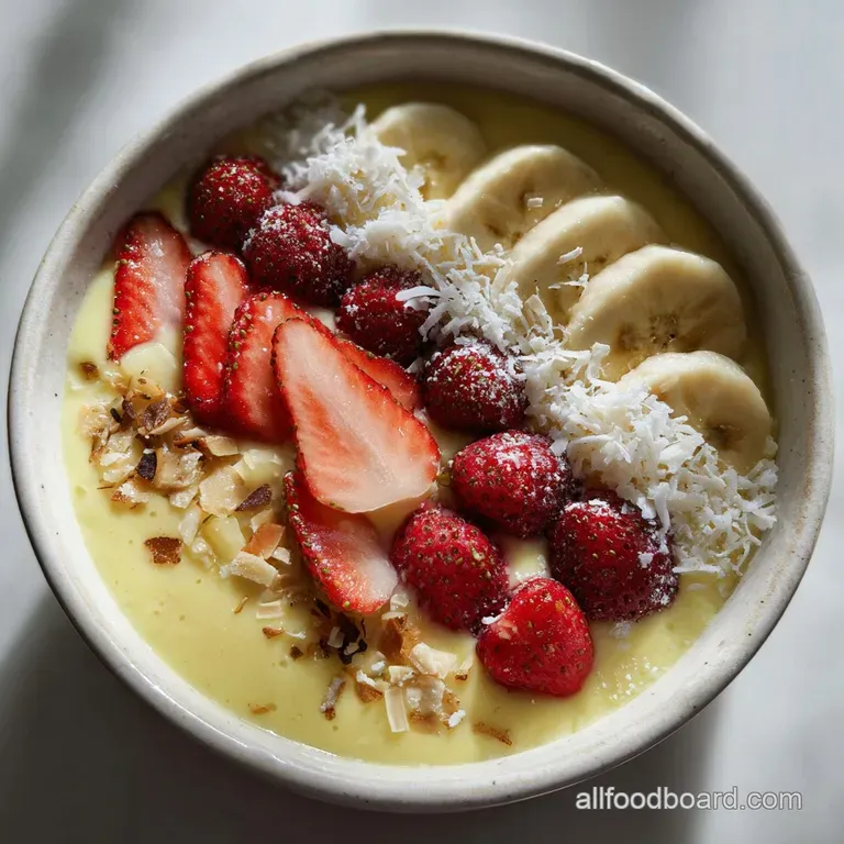 5Minute Fruit Smoothie Bowl